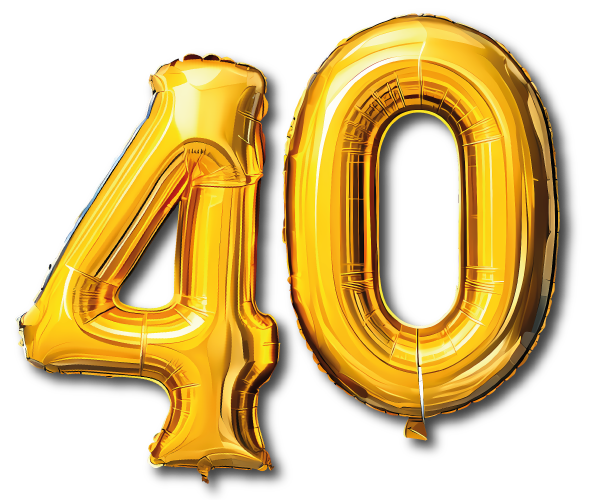 we are 40